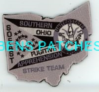 OHIO,UNITED STATES MARSHAL SOUTHERN OHIO FUGITIVE APPREHENSION STRIKE TEAM SUBDUED 3 STATE SHAPED